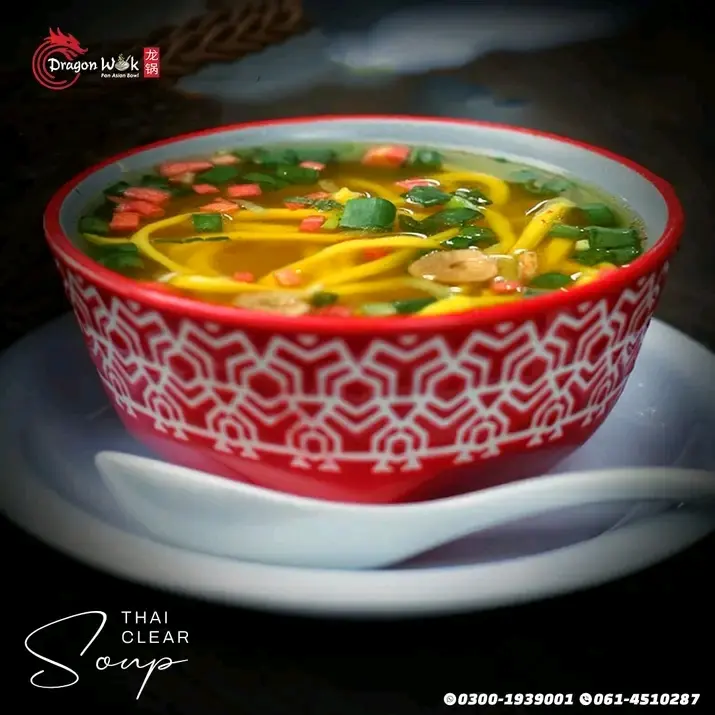 Dragon WOK	-	شوربة الدجاج بالنودلز