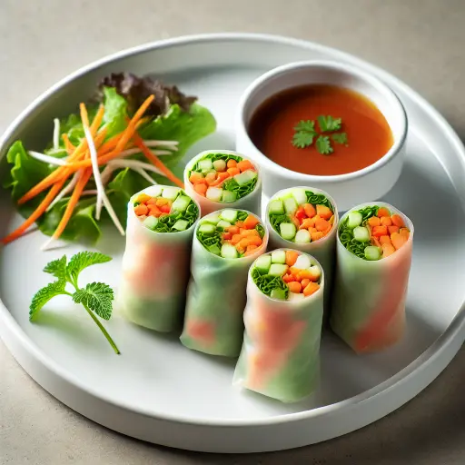 Dragon WOK	-	سبرنج رول خضار